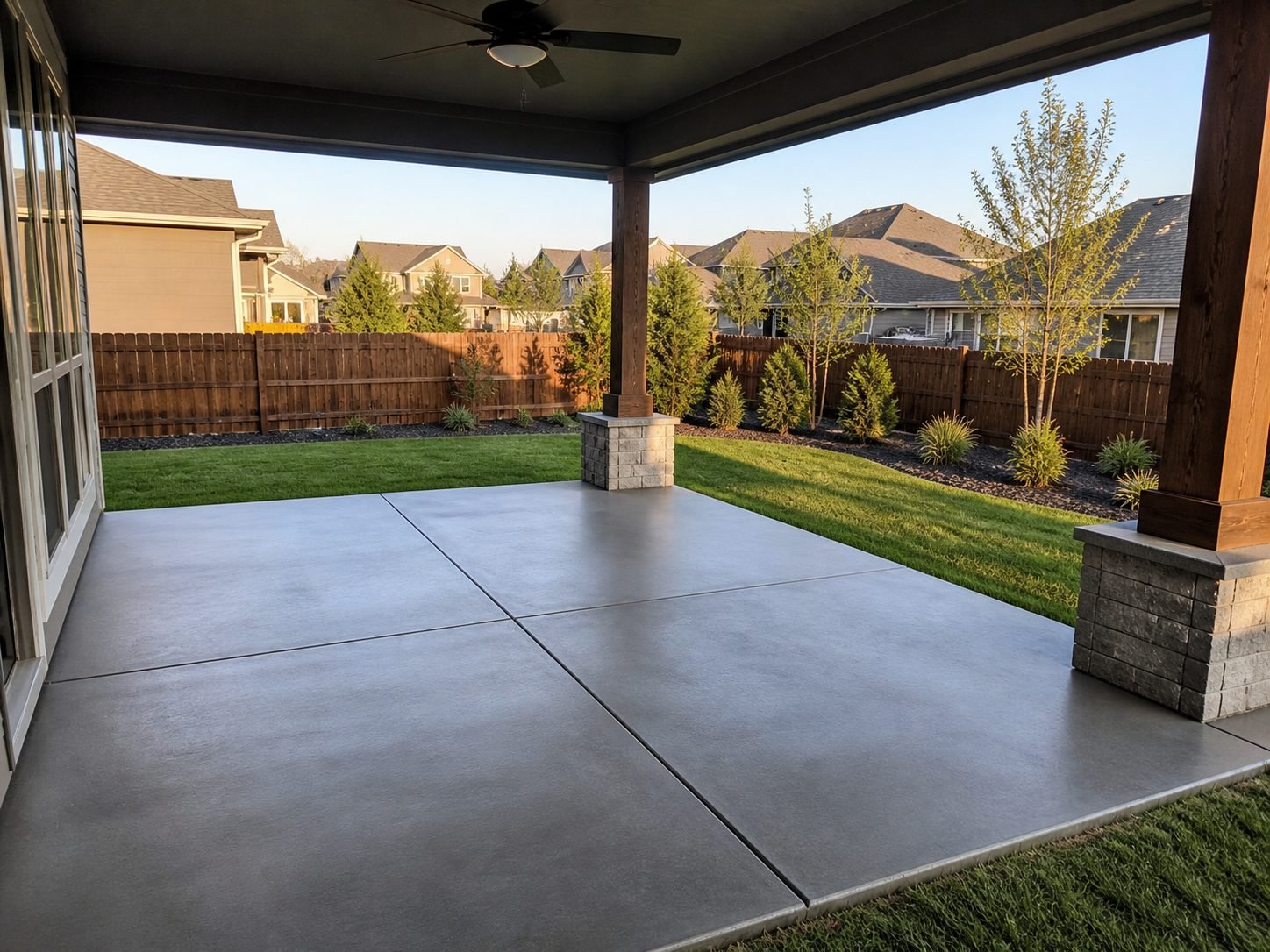 Concrete driveway work by Ford Concrete Contractors of Raytown